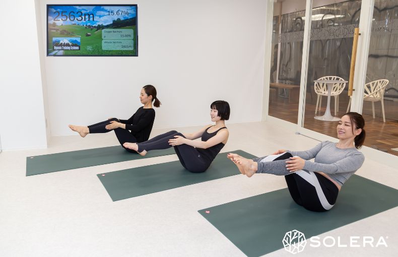 京都でピラティス×高地トレーニングができるのはSOLERAだけ